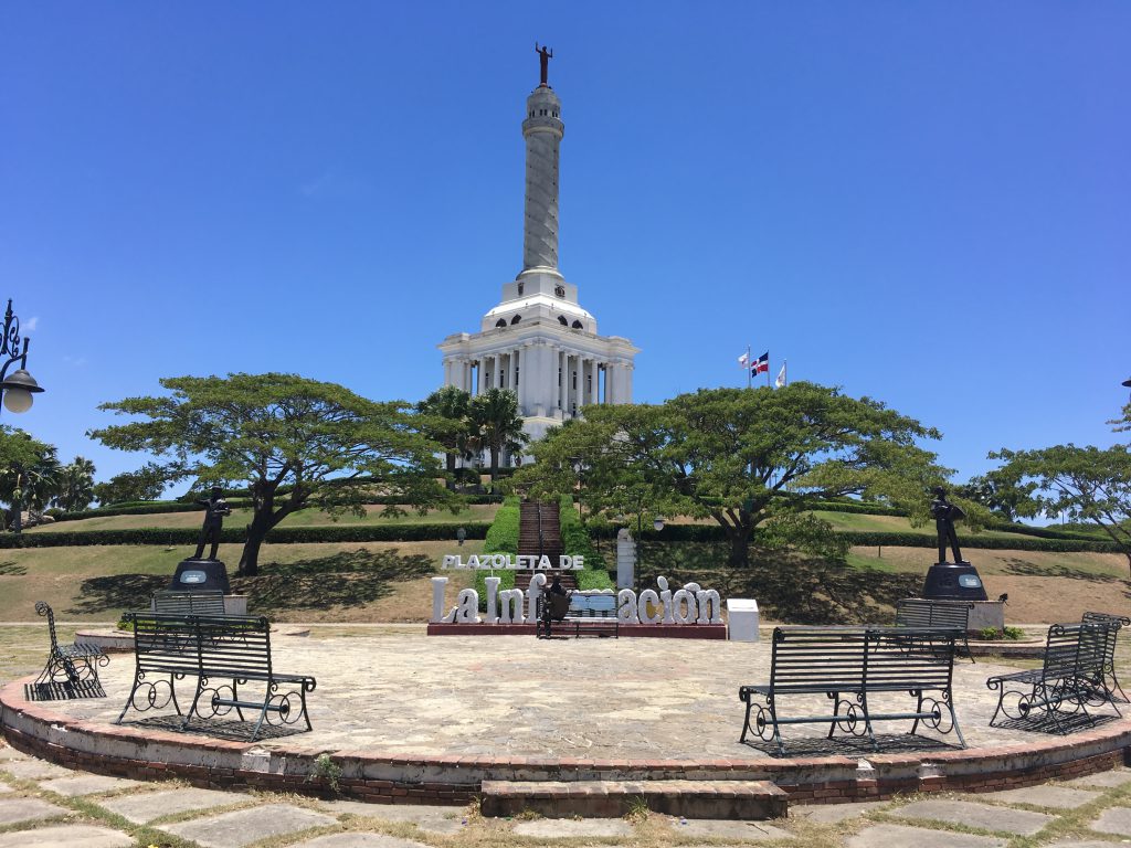 Santiago de los Caballeros, Dominican Republic. Monument to the Restoration Heroes.